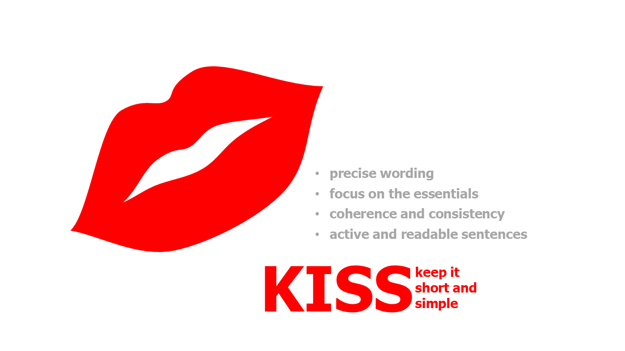 keep it short and simple